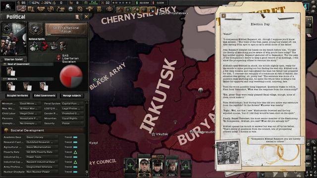 HOI4: The New Order – Siberian Black Army #2 - Unconventional Conventions смотреть онлайн