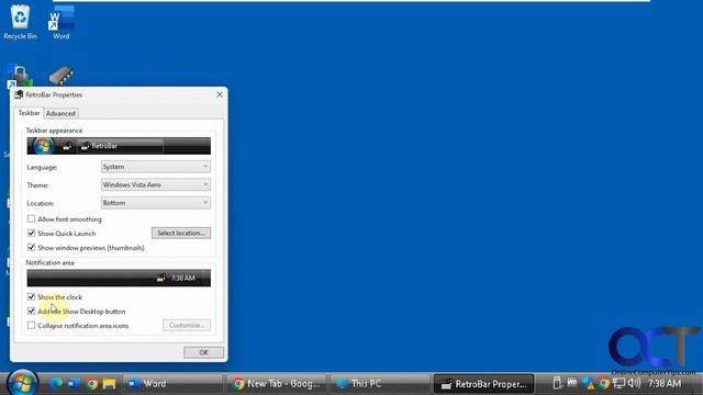 Use a Retro Windows XP, 2000 or Vista Style Taskbar in Windows 11 and Also Change its Location смотреть онлайн