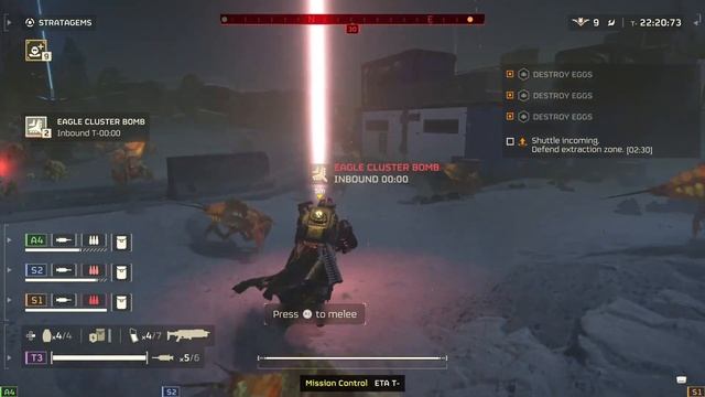 Funny Cluster Accident (Helldivers 2) смотреть онлайн