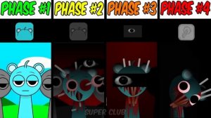 Phase 1 VS Phase 2 VS Phase 3 VS Phase 4 in Incredibox Sprunki !