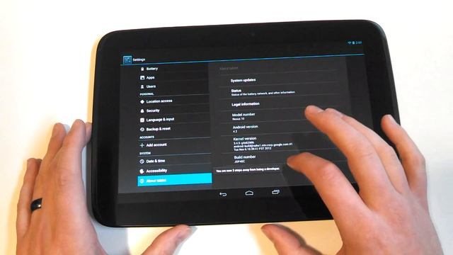 Enabling Developer Menu in Android 4.2 смотреть онлайн