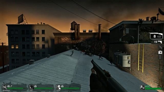 Кооператив Left 4 Dead (Смерть в воздухе) №14 смотреть онлайн