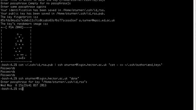 How to set up a SSH Agent to access HECToR more conveniently смотреть онлайн