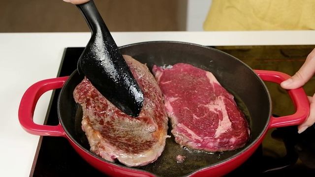 Стейк Рибай под картофельно-сырной подушкой в Сковороде CAST IRON (∅ 26 см) Tupperware смотреть онлайн