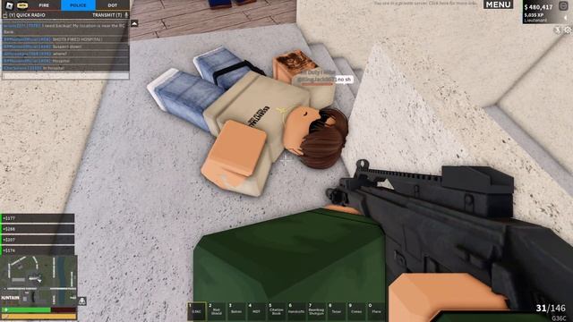 MILITARY PATROL GONE WRONG! Emergency Response Liberty County (Roblox) смотреть онлайн