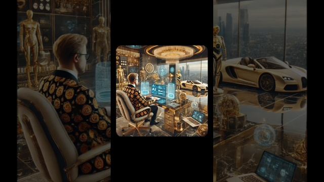 Как выглядит богатый человек, использующий нейросети? смотреть онлайн