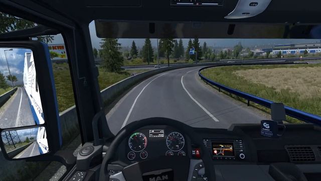 Silent Trucking - MAN TGX E6 - Clumsy Trucking Combo - Malterre (Grand Utopia) - ETS2 No Commentary смотреть онлайн