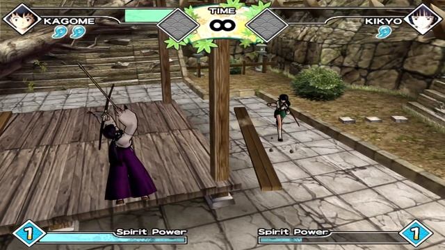 Inuyasha: Feudal Combat | Kagome vs. Kikyo смотреть онлайн