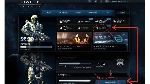 halo 4 stats смотреть онлайн