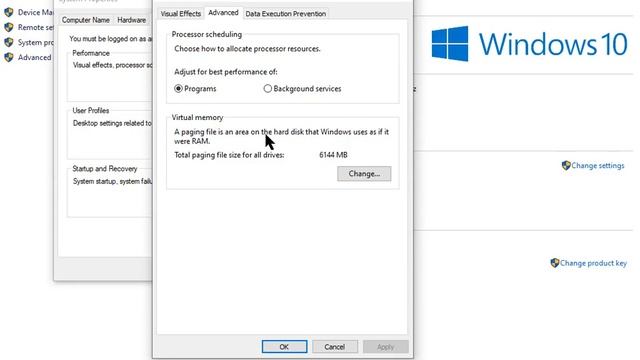 virtual memory kya hai//virtual memory kaise badhaye //how to increase virtual ram on windows 10// смотреть онлайн