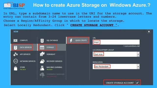 Create Azure Storage on Windows Azure смотреть онлайн