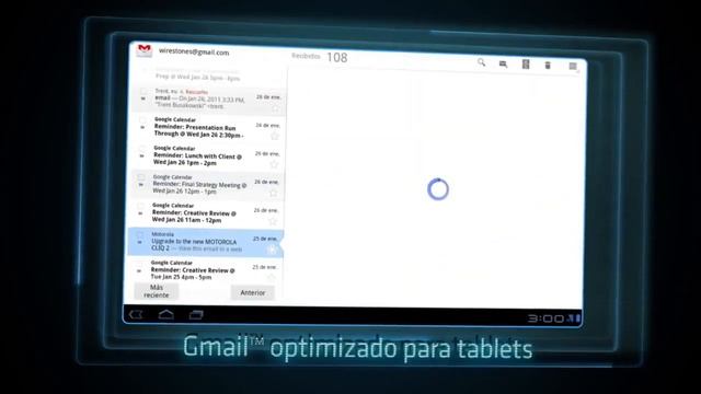 Presentando Motorola Xoom con Android Honeycomb 3.0 смотреть онлайн