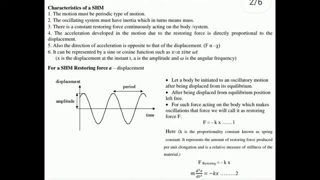 #VTU #ENGINEERINGPHYSICS (Module-1) Free Oscillation part 1 смотреть онлайн