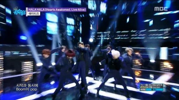 [HOT] ATEEZ - HALA HALA , 에이티즈 - HALA HALA Show Music core 20190223