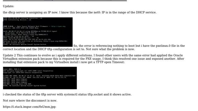 Unix & Linux: PXE boot times out after initial set up смотреть онлайн