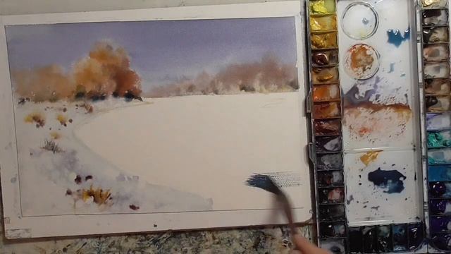 How to paint reflections in watercolor by javid tabatabaei смотреть онлайн