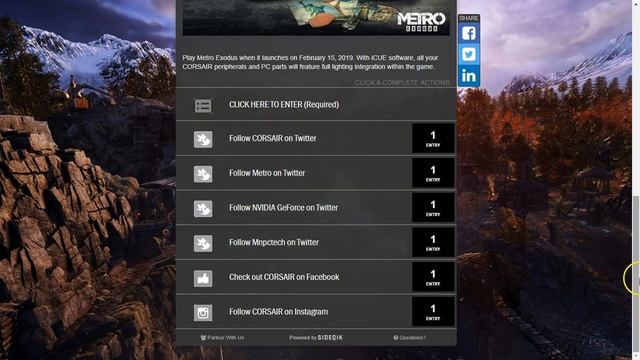 GIVEAWAY HEADS UP Metro Exodus Custom Built PC and Game From Mnpctech смотреть онлайн