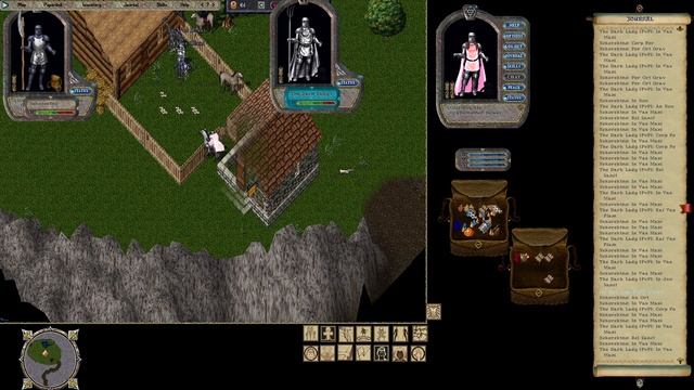 Ultima Online Utopia Uounchained: Nekorektno vs The Dark lady [PVP] Dark arena смотреть онлайн