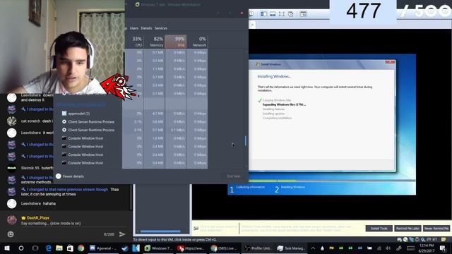 DESTRUCTION IS BACK BOIS | INSTALLING AND DESTROYING WINDOWS 7 ON STREAM смотреть онлайн