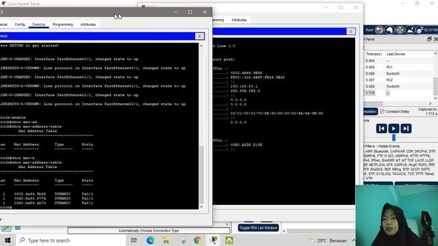 Membangun MAC Address Table pada Switch смотреть онлайн