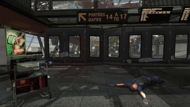 Max Payne 3 - NPC Battle AIRPORT RAID - AUP vs UFE смотреть онлайн