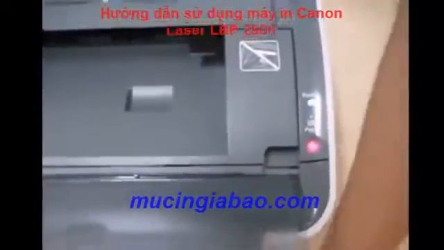 hướng dẫn sử dụng máy in Canon 2900, 3300 смотреть онлайн
