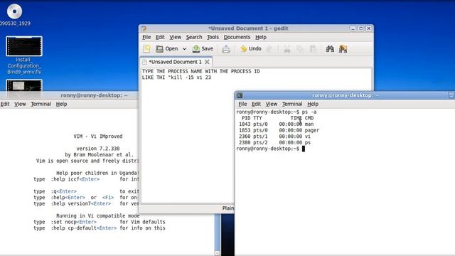 how to kill a process in ubuntu 10.04 смотреть онлайн