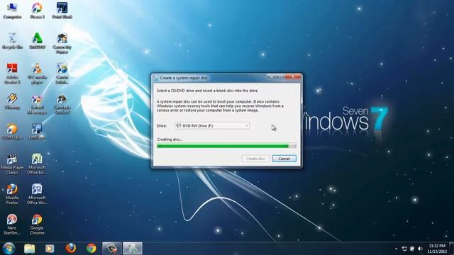 Tutorial Membuat CD Recovery Windows 7 смотреть онлайн