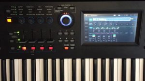 Подробная работа с функцией SCENE на Yamaha MODX_MONTAGE