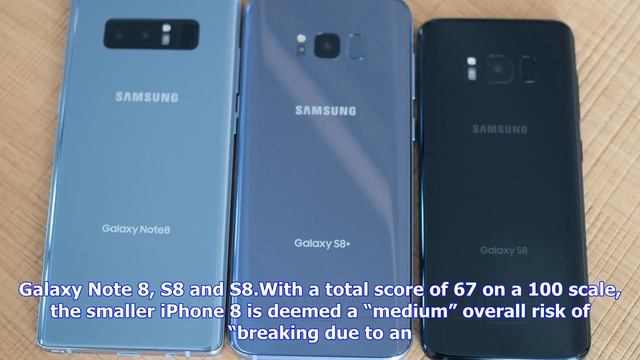 Breaking News | Apple’s iphone 8 and 8 plus handle drops better than the galaxy note 8, but still n смотреть онлайн