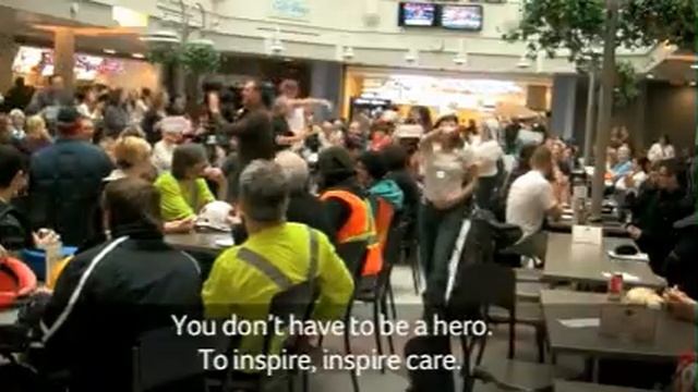 Royal Victoria Regional Health Centre: RVH Rappers Flash Mob! смотреть онлайн