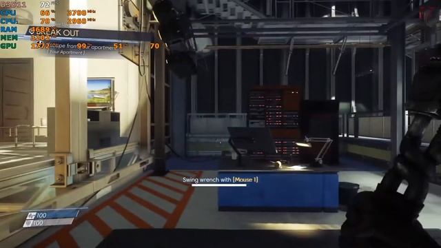 Prey Gtx 1050 Ti gameplay fps test смотреть онлайн