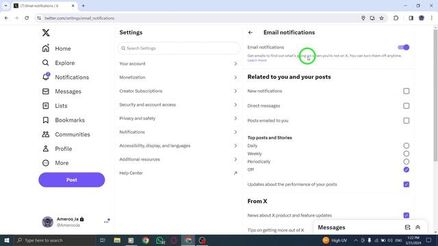 How To Enable Emails For New Notifications On X (Twitter) On PC смотреть онлайн