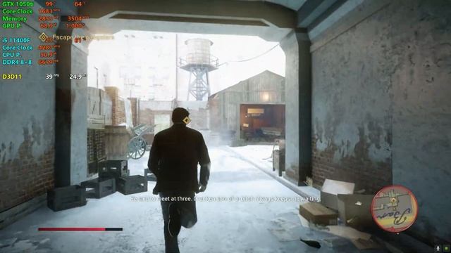 Mafia Definitive Edition - GTX 1050ti + i5 11400F смотреть онлайн