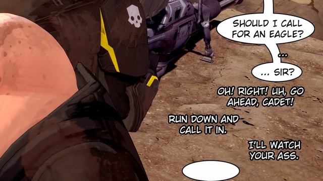 Tomboy Cadet Asset | Helldivers 2 Comic Dub смотреть онлайн