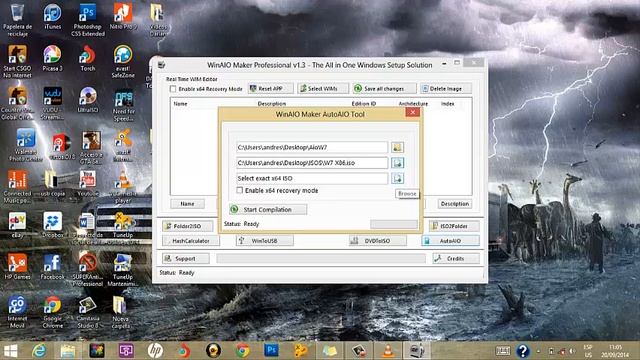 Como crear un Aio(Todo en uno) de Windows 7 con WinAIO Maker Professional v1.3 смотреть онлайн