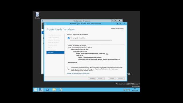 [Formation]déploiment du controleur de domaine Active Directory sous Windows Server 2012|FR смотреть онлайн