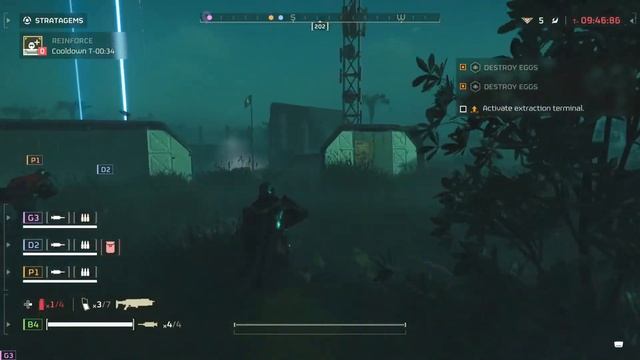 Helldivers 2 - Bugs - Hard and Extreme difficulty with randoms смотреть онлайн