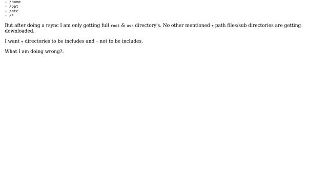 Rsnapshot --exclude-from file not working for sub directories (2 Solutions!!) смотреть онлайн