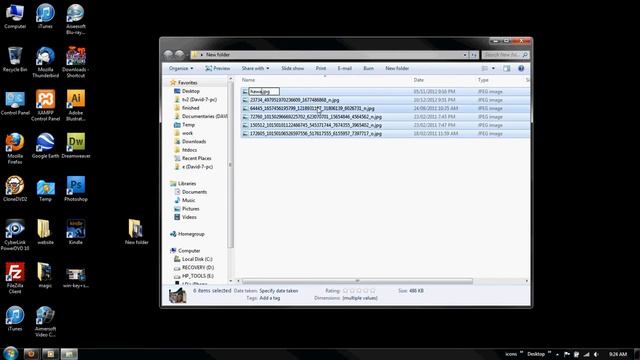 Use a keyboard shortcut to rename a batch of files! смотреть онлайн
