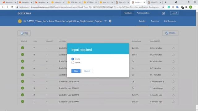 Three-tier application provisioning in AWS using Puppet смотреть онлайн