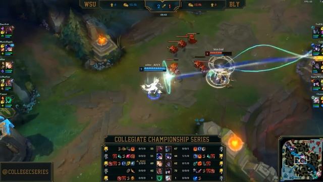 Worcester State Vs Bentley University - Week 1 Game 1