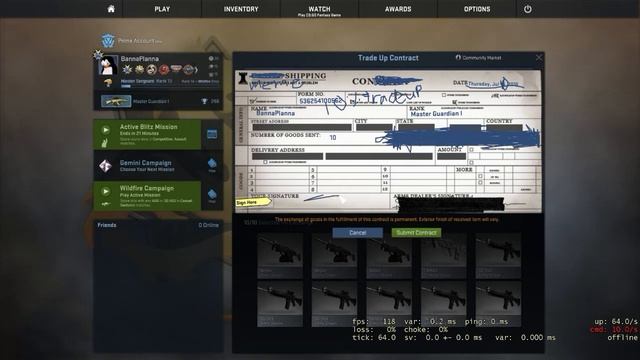 subpar tradeup смотреть онлайн
