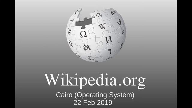 Cairo (Operating System) смотреть онлайн