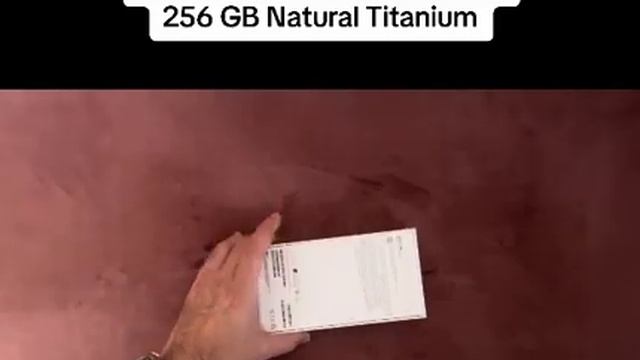 Unboxing iPhone 15 pro max 256 GB Natural Titanium смотреть онлайн