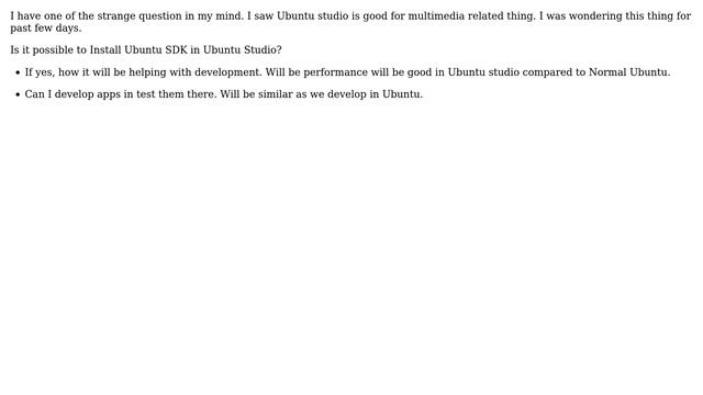 Ubuntu: Ubuntu Studio for Ubuntu SDK смотреть онлайн