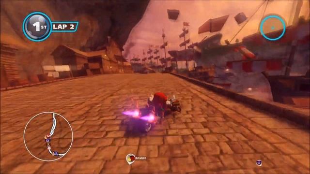 Sonic & All Stars Racing Transformed Multiplayer Gameplay [HD] смотреть онлайн