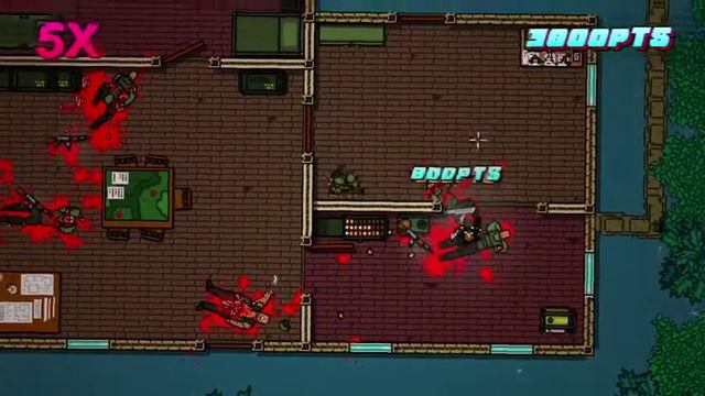Vuk's Hotline Miami 2 - Scene 9 - Ambush смотреть онлайн