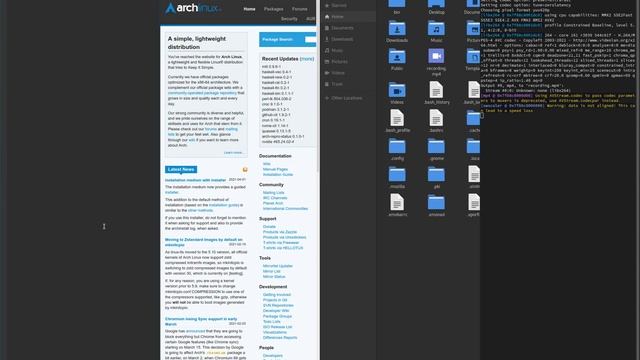 Sway 1.6 rice on archlinux featuring firefox 89 смотреть онлайн