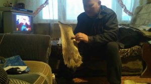 приклеить камус к лыжам,часть 2